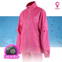캘러웨이골프 카스코 골프 라운딩전용 여성 비옷 상하의 1벌 세트, M_66
