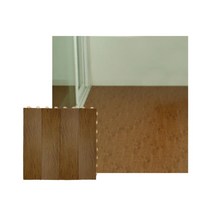 유치원 놀이방 마루느낌 바닥 데크타일 화장실 간편시공 테라스 가정용 DIY, 1개, 옹이엔틱 1SET