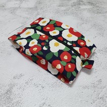 [DIY키트 패키지] (실바늘포함) 설레임 사각풍선 생리대파우치만들기 라즈베리 미니동백 물티슈디자인