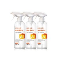 아이오감 장난감 토이 클리너 500ml 3개 레몬향, 아이오감 장난감 토이 클리너 50