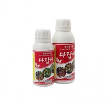 꾹꾸기1개흰가루병 노균병 탄저병 500ml 유황비료 곰팡이병 300ml 다잡아 고추 병충해, 다잡아 500ml