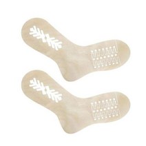 공예품 액세서리 나무 크리스마스 양말 손으로 짜는 원사 차단제 형태 뜨개질 금형 2 개, 3