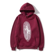 Rock 클라이밍 핑거 프린트 아우터 웨어 Funny Gif 생일 플리스 후드 스웨트 셔츠, 04 Burgundy_06 XXL