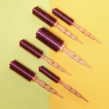마카 깡 포킹 열판 돈모 프로페셔널 대왕 헤어 드라이 뿌리 볼륨 앞머리 롤 브러쉬, 2호 브러쉬, 1개