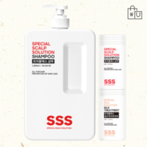 트리플에스 대용량 약산성 탈모샴푸 모든두피용 1350mlx1개, 약산성 탈모샴푸1350ml+(5mlx10개)