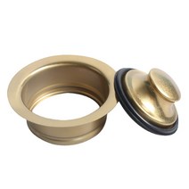 음식물처리기 분쇄기 싱크대 분쇄 음식물 처리기 싱크 쓰레기 처리 플랜지 스토퍼 음식물 배수구 키트 브러, 한개옵션0