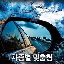 이글아이 방수 발수 친수 사이드미러 코팅 필름 147호 르노삼성 SM6 일체형, 1개