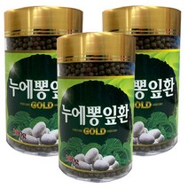 누에뽕잎환 골드 300g X 3통/뽕잎가루/뽕잎환/누에환, 3개