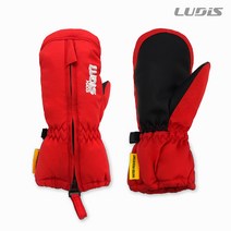 루디스 아동 눈썰매용 벙어리장갑 LGC411MA, RD