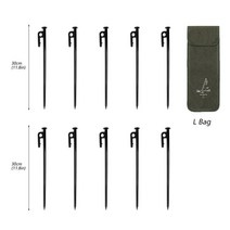 타프쉘 하비타프 헥사 원터치타프 원터치쉘터 TARKA 캠핑 타프 비닐 해변, 6.10pcs tent pegs