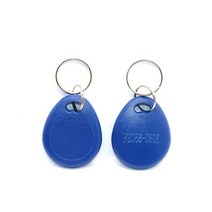 rfid복사기 태그 250Khz ID 재기록 가능 쓰기 가능한 RFID Keyfob 키 토큰 액세스 제어 스타일 블루 레드 10 개/몫, [01] Blue