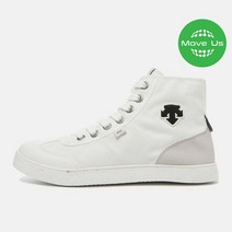 [데상트] 운동화 UQC SN123LSN31-WHT 크론 그라운드 하이 WHT