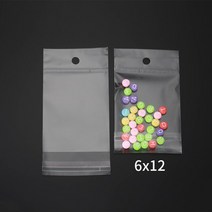 opp필름 비닐 투명 포장 필름 100pcs 50pcs 자기 밀봉 봉투 작은 폴리 opp 보석 선물 자기 접착제 사탕 가방, 100개, 6x12cm(내부6x7.5)