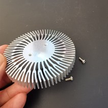 알루미늄 방열판 LED 라디에이터 가정용 램프 교체 가능 72x10mm 10W