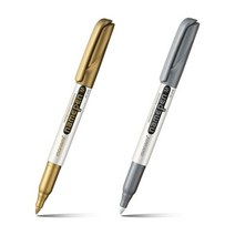 모나미 굵은글씨용 네임펜M 1자루/금색 은색, 네임펜M／금색(낱개)