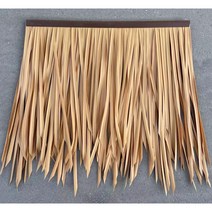 볏짚단 인조 휴양지 밀짚 초가지붕 인테리어 10개세트, 노란색 10개