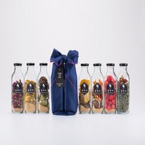 술판다 담금주 키트 500ml 2구 잔세트, 딸기베리/무화라임