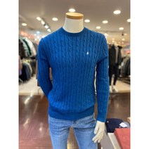 [올젠] 올리버 자수 포인트 케이블 스웨터 ZOD1ER1303 23S/S