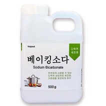 숙씨네 베이킹소다 과탄산소다 구연산 천연세제 친환경 세제, 01.베이킹소다500g본품