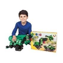 Clics construction toys Dino Squad Box 6 in 1 105 building blocks 35 accessories and stickers ed