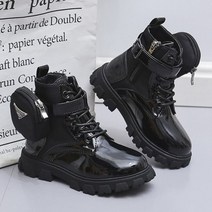 승마부츠 여성 남성 말 남녀공용 신발 승마부츠 신제품 오토바이 발목 부츠 웨지 레이스업 플랫폼 여성용, 11 36, 07 children black_11 36