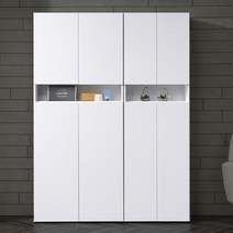 [에타홈] 루나 600/800 원룸 키큰 현관 신발장 수납 정리함, 2.루나 800 신발장/오크화이트