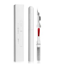 블루투스 이어폰 귀청결 클리너 호환 Airpod Cleaner 3 in 1 Airpods 용 Pro 2 이어 버드 브러시 부착 펜 키트 Bluetooth Cleaning Tools, WHITE, [01] WHITE