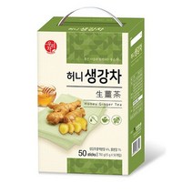 송원 허니생강차 50T, 15g, 50개