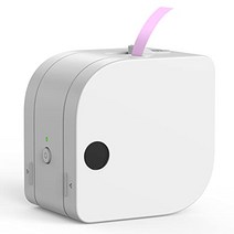 라벨 라이터 12 mm폭 흰색 스마트폰 대응 감열 열전사 Phomemo P12 bluetooth 접속 라벨 프린터 네임 프린터 서멀 프린터 장소표시
