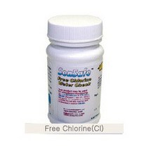 잔류염소측정기/염소페이퍼/염소측정시험지/Free ChlorineCl/범위: 0.0~6.0ppm/막대50회측정, 1개