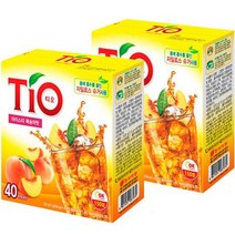 _동서 티오 복숭아 아이스티 40T x 2개, 상세페이지 참조