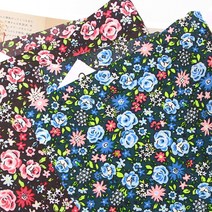 자투리 양면방수천 쁘띠901번 핑크, 양면방수천 쁘띠902번 블루