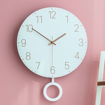 국산 플라이토 심볼 무소음 인테리어 추벽시계 거실 사무실 모던 디자인 벽걸이시계 30cm, 아트형-스마일