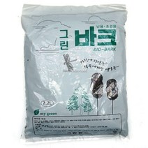 1+1 바크 소포장 2.2L 나무껍질 난 조경