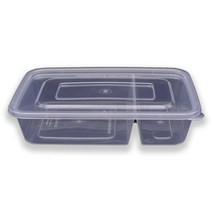내열 도시락용기 2칸 500A-2