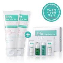 쓰리하 클리어 클렌징폼 2개 + [사은품: 미니어처 5종 세트]