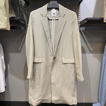 HUM 흄 린넨 라이크 롱자켓