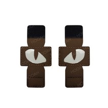 저스트씨 고양이 눈 전술 패치 독수리 전투 어둠 속빛나는 GITD 태그 배지 헬멧 가방 재킷 유니폼, [19] camel, 1개