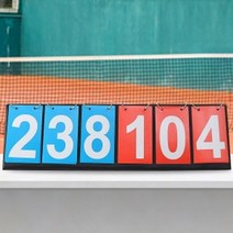 스포츠 스코어보드 점수기록판 3자리 #1227EA_JM#, 본상품선택