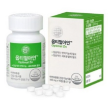 메타포뮬러 옵티멀아연 아연영양제 글루콘산 아연 300mg x90정, 1통 90정, 1개