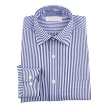 폴라츠 VOLLRADS 솔리드 스트라이프 반팔 긴팔 남성 정장셔츠 캐주얼셔츠