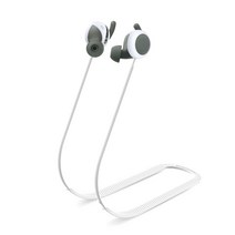 넥밴드이어폰 무선해드셋 골전도 블루투스 이어폰 Google Pixel Buds A 시리즈용 분실 방지 이어 버드 스트랩 헤드폰 홀더 로프 케이블 헤드셋 실리콘 넥 스트링 액세서리, 04 White