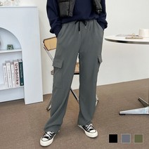 여성 네스그 기모 카고 덩크핏 팬츠 바지
