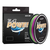 SIECHI 100m SUPER PE 12합사 낚싯줄, Multicolor