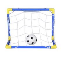 축구골대 축구네트 풋살골대 축구연습용품 이동식축구골대 축구미니골대접는 미니 축구 축구 골 포스트 그물 세트 펌프 키즈 스포츠 실내 야외 게임 장난감 어린이 생일 선물 플라스틱