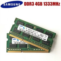 [해외]SAMSUNG 4GB 2RX8 PC3-10600S DDR3 1333Mhz 4gb 노트북 메모리 4G PC3 10600S 1333MHZ 노트북 모듈, 4GB 1333MHZ X2 개