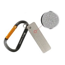 제스트 휴대용 미니숫돌 Z-DW1002P 가위 칼갈이 낚시바늘연마