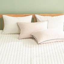 위드 마이크로화이버 워싱 침대 패드, 화이트