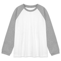 프라이빗 나그랑 무지 긴팔티 빅사이즈