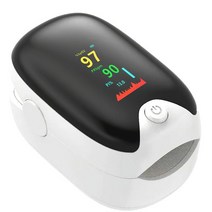 심박계 심박 센서 의료 손가락 Cip Oximeter 맥박 산소 농도계 디지털 튜브 4 색 OLED 스크린 심박수 모니, 10 white  Oximeter 1